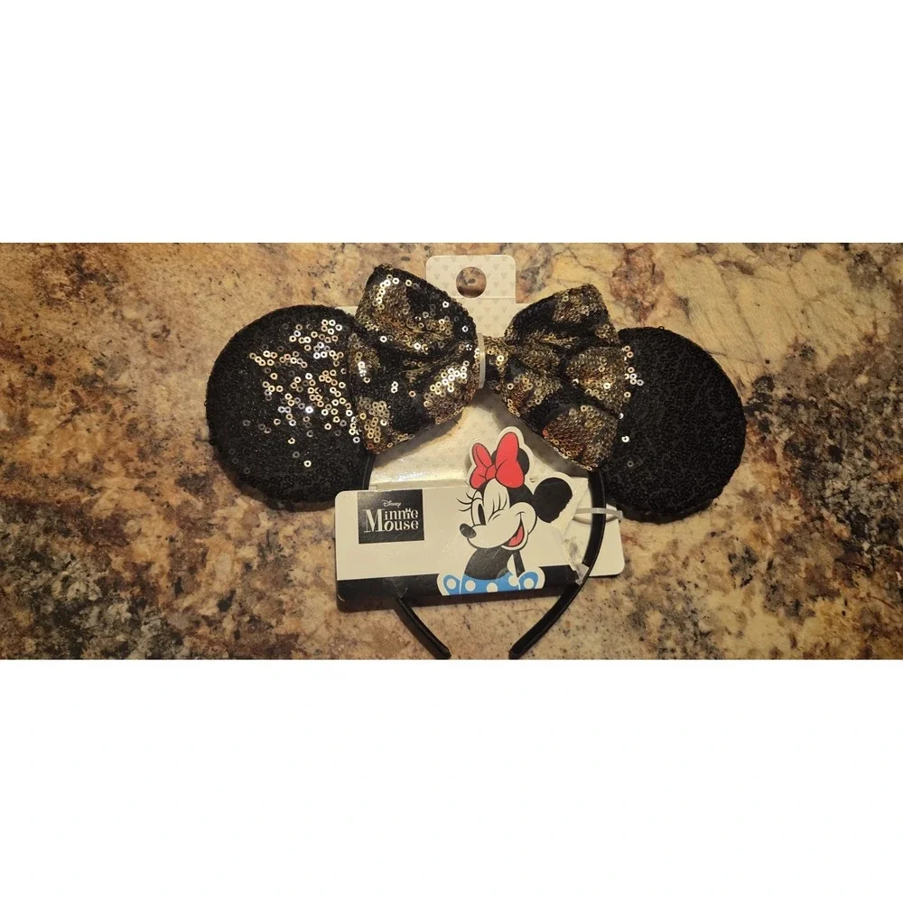 Disney Minnie Mouse Sequin Ears Headband, Lot Of 3, Vacation, Disney, Memories